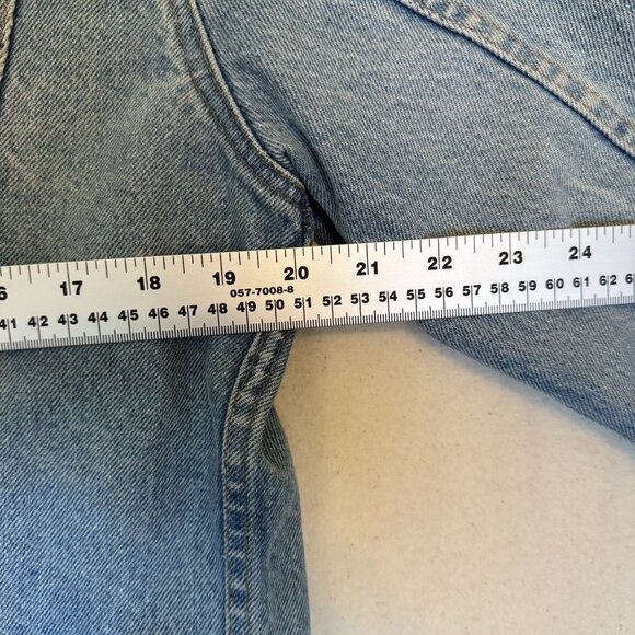 Levis 80’s Vintage 75504-0212 Denim Trucker Jacket Size Large Dragon Embroidery - Picture 13 of 14